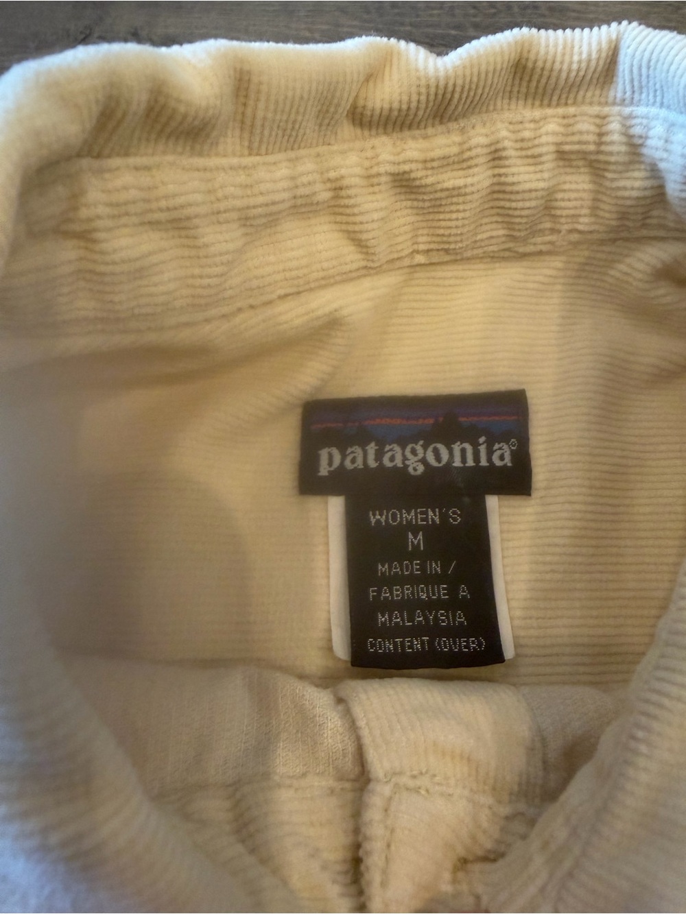 Women's Patagonia Corduroy Shacket Overshirt Jacket 100% Cotton - Picture 3 of 8
